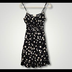 Floral mini dress 🌼